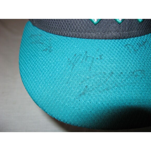 Seattle Mariners New Era 59fifty 2017 AZ Catus League Patch Hat Cap SIGNED AUTOs - Picture 2 of 7